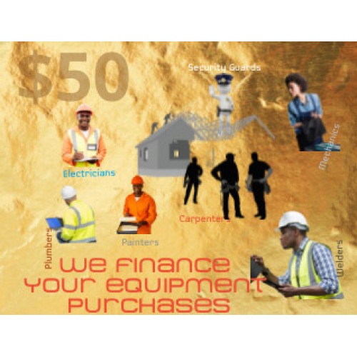 ECOWAS And CEMAC  Artisan Short Term Loan For Equipment $50