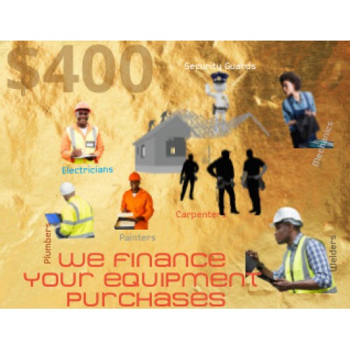 ECOWAS And CEMAC  Artisan Short Term Loan For Equipment $400