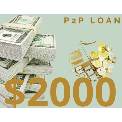 Business/Personal P2P Loan $2000 Diaspora Investment