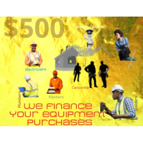 ECOWAS And CEMAC  Artisan Short Term Loan For Equipment $500